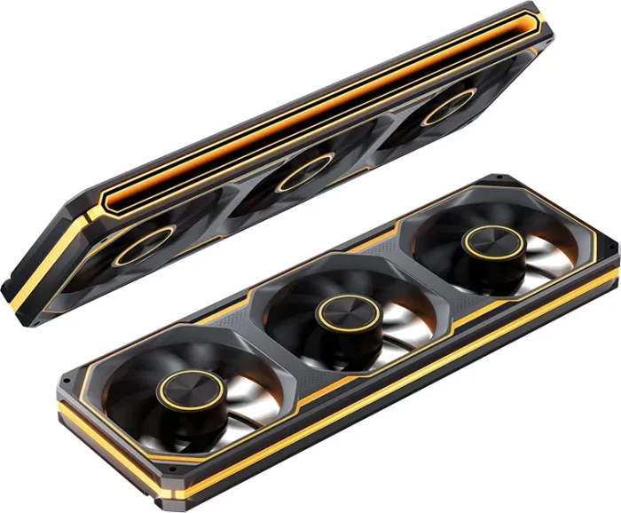 Jonsbo XA-360BR, schwarz, 3x 120mm