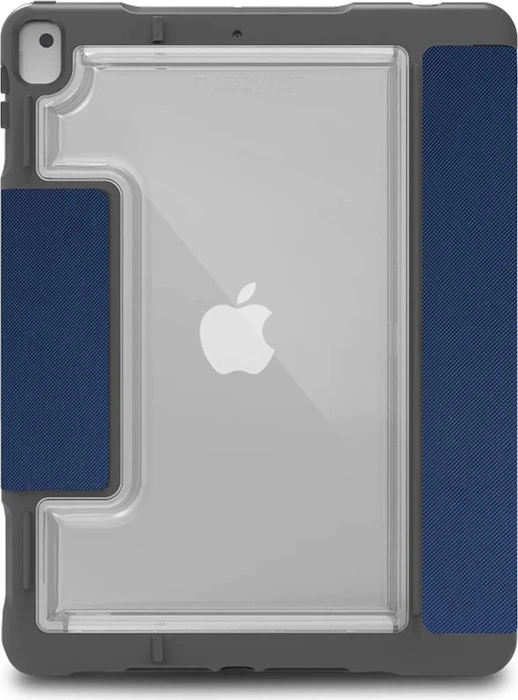 STM Dux Plus Duo blau/transparent, iPad 10.2" 7th/8th/9th gen