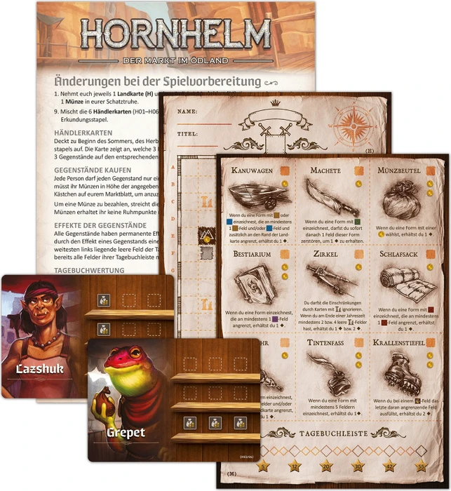 Der Kartograph & Die Kartographin: Ferne Expeditionen (Erweiterung)