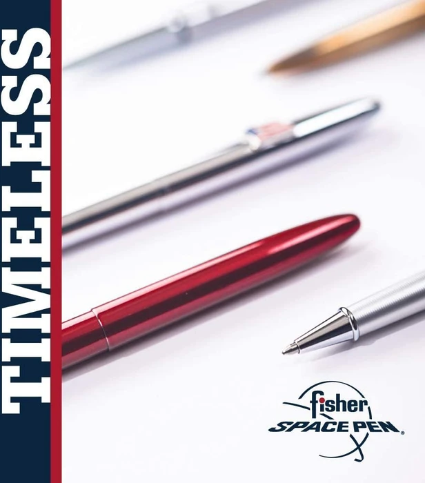 Fisher Space Pen 400 Bullet Space Pen Kugelschreiber chrom, Geschenkbox