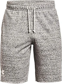 Under Armour Rival French Terry Hose kurz onyx white (Herren)