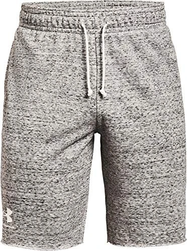 Under Armour Rival French Terry Hose kurz onyx white (Herren)