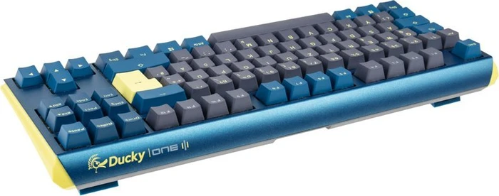 Ducky One 3 DayBreak TKL PBT blau, LEDs RGB, MX RGB CLEAR, USB, DE