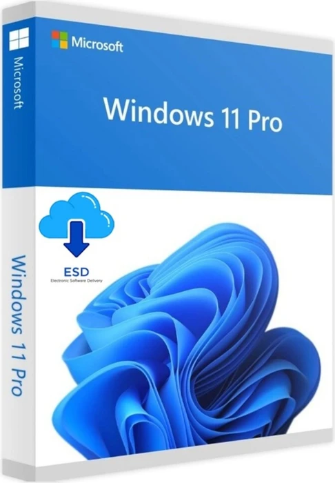 Microsoft Windows 11 Pro 64Bit, DSP/SB, ESD (multilingual) (PC) (FQC-10572)