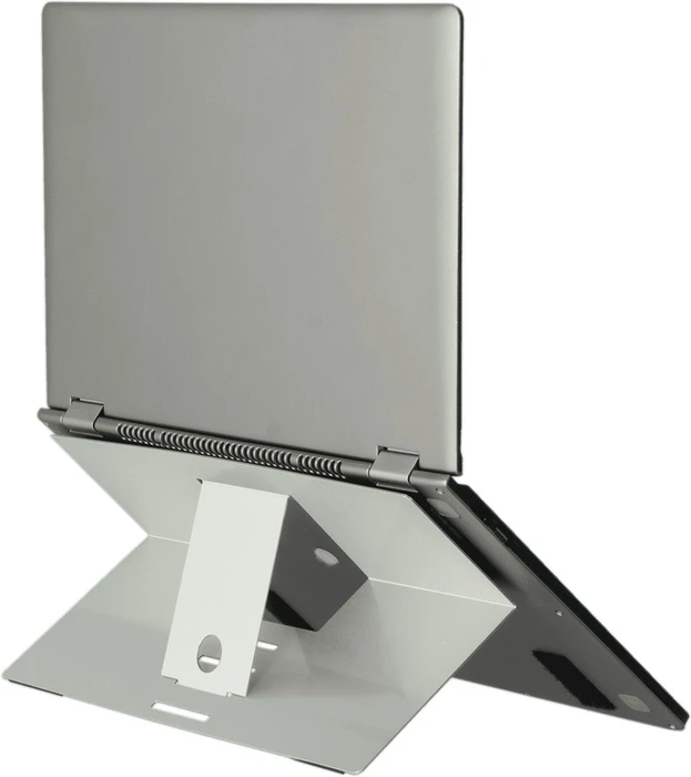 R-Go Riser, Notebook-Stand, silber, verstellbar
