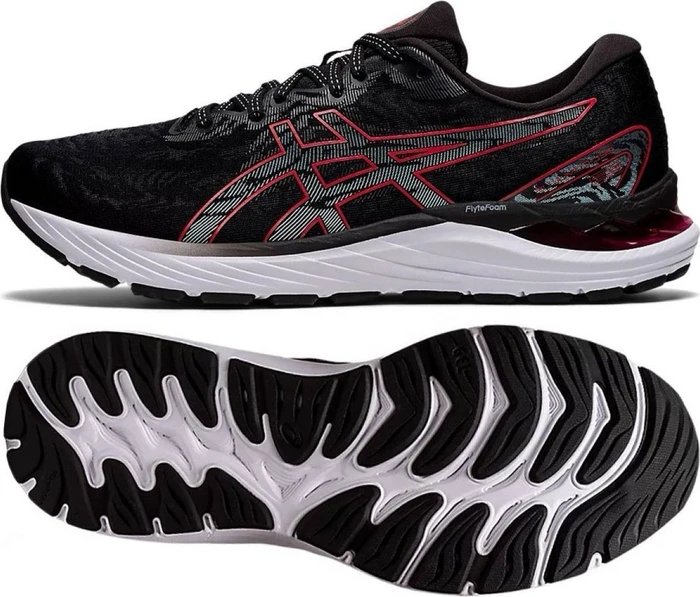Asics Gel-Cumulus 23 black/electric red (Herren)