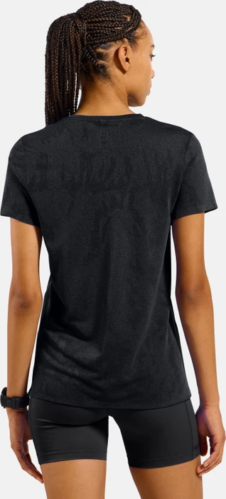Odlo Zeroweight Engineered Chill-Tec Laufshirt kurzarm schwarz (Damen)