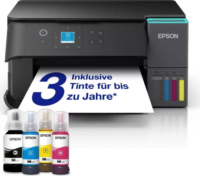 Epson EcoTank ET-4951, Tinte, mehrfarbig