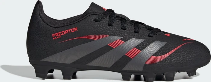 adidas Predator Club MG core black/grey four/lucid red (Junior)