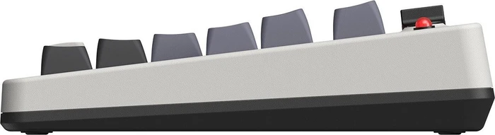 8BitDo Retro Mechanical Keyboard, N Edition, grau, Kailh Box V2 WHITE, USB/Bluetooth, DE