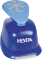 Heyda Hebel-Motivstanzer groß, Schneeflocke, blau, 25mm Vorschaubild