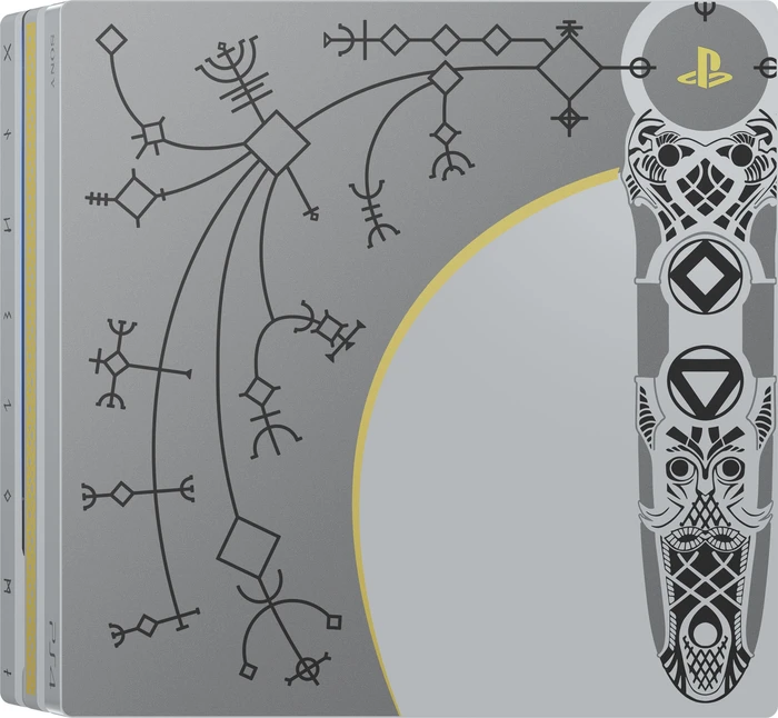 Sony PlayStation 4 Pro - 1TB God of War Limited Edition Bundle silber