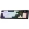 Redragon Wyvern K761 Pro Wireless, Abyssal Blue, LEDs RGB, Mint Mambo, USB/Bluetooth, US Vorschaubild