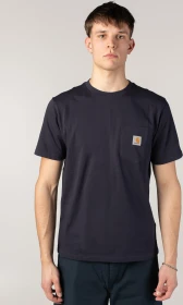 Carhartt Pocket T-Shirt kurzarm dark navy (Herren)