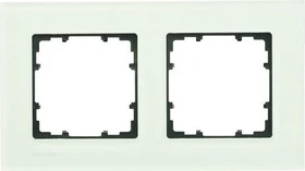 Siemens DELTA miro Glas Rahmen 2-Fach, grün
