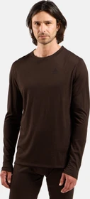 Odlo Natural Merino 160 Baselayer Funktionsshirt langarm fudge (Herren)
