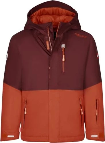 Trollkids Hallingdal Skijacke chestnut/burnt orange (Junior)