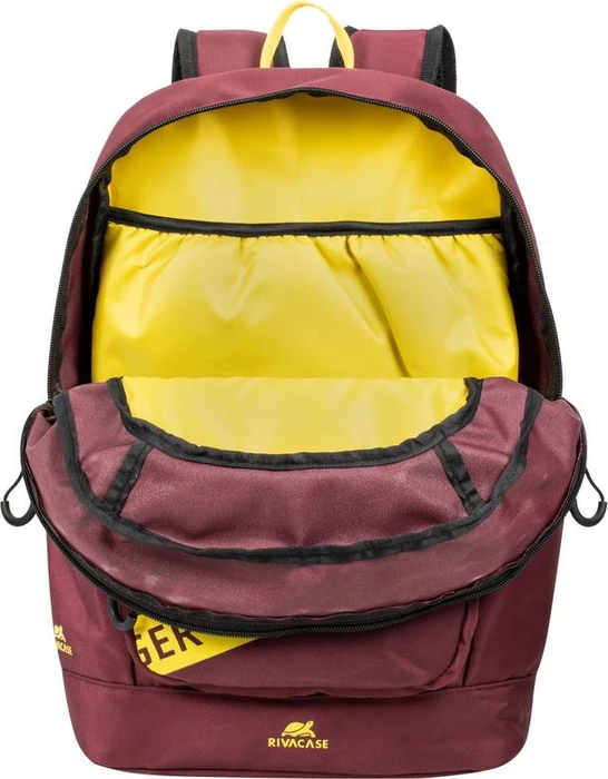 RivaCase Erebus 5421 Stadtrucksack Laptop Rucksack 13.3", burgundy rot