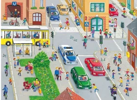 Ravensburger Puzzle Achtung im Straßenverkehr!