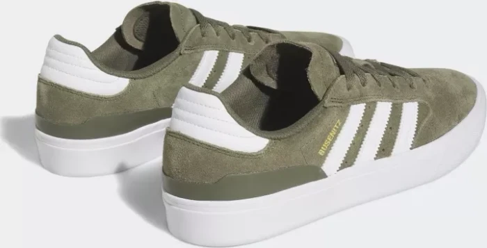 adidas Busenitz Vulc II olive strata/cloud white/gold metallic (Herren)
