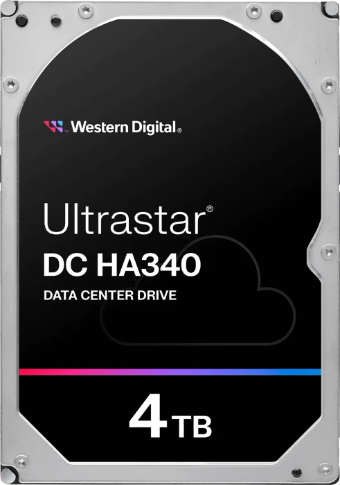 Western Digital Ultrastar DC HA340 4TB, SE, 24/7, 512e / 3.5" / SATA 6Gb/s