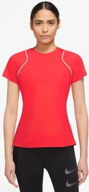 Nike Dri-FIT Run Division Laufshirt kurzarm light crimson/black (Damen)