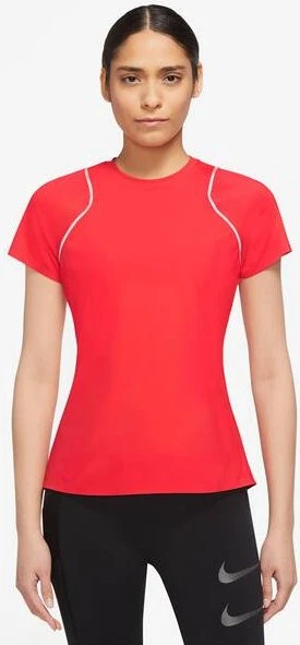 Nike Dri-FIT Run Division Laufshirt kurzarm light crimson/black (Damen)