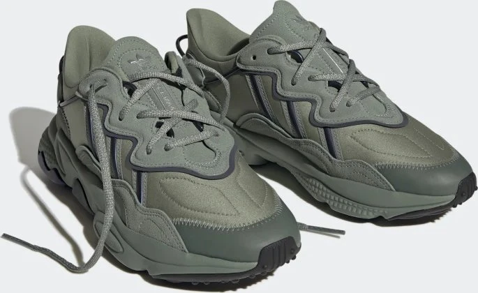 adidas Ozweego silver green/black blue met. (Herren)