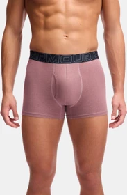 Under Armour Performance Cotton Boxerjock 3er Boxer Briefs maroon mist full heather/washed navy/castlerock (Herren)