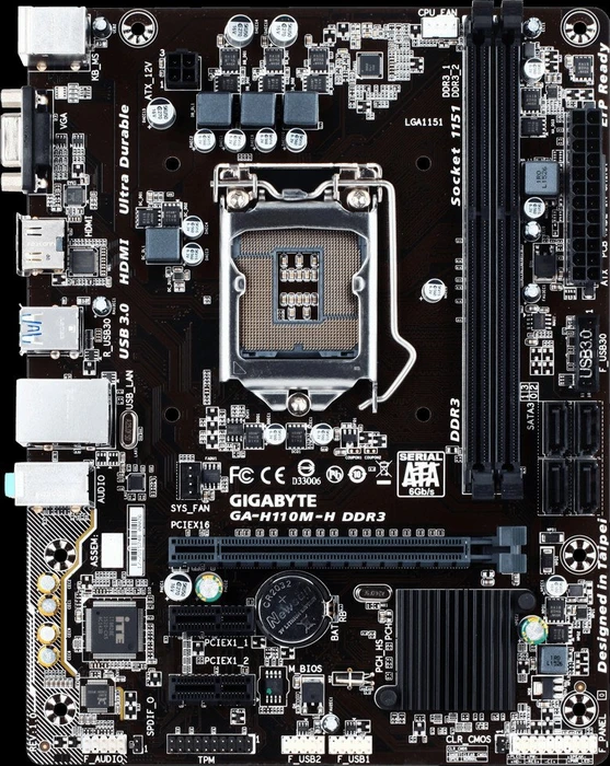 GIGABYTE GA-H110M-H DDR3 (Intel 1151)