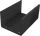 CamdenBoss CBARD Unterteil für Arduino Uno, schwarz (CBARD-BA-BLK)