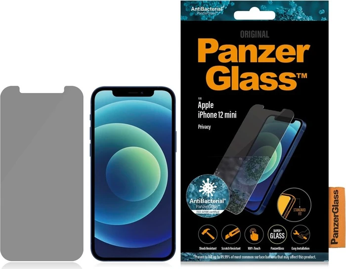 PanzerGlass Standard Fit Privacy für Apple iPhone 12 Mini