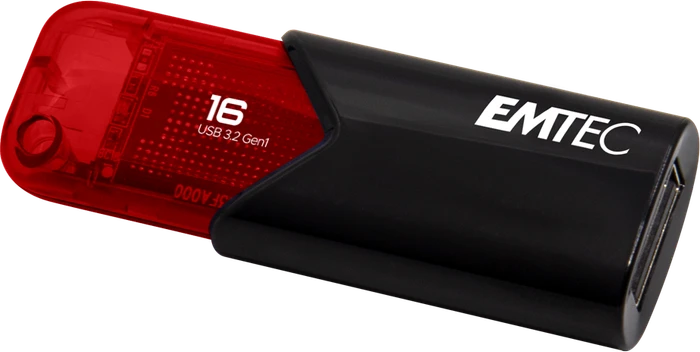 Emtec B110 Click Easy 3.2 16GB rot, USB-A, USB 3.2 Gen 1×1