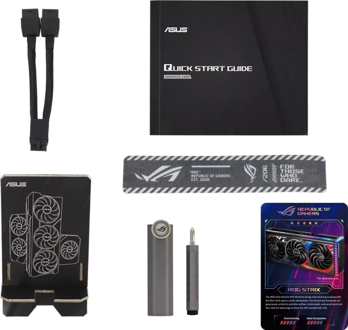ASUS ROG Strix GeForce RTX 4070, ROG-STRIX-RTX4070-12G-GAMING, 12GB GDDR6X, 2x HDMI, 3x DP