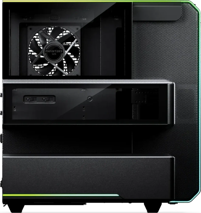 Phanteks EX5 Black, Glasfenster