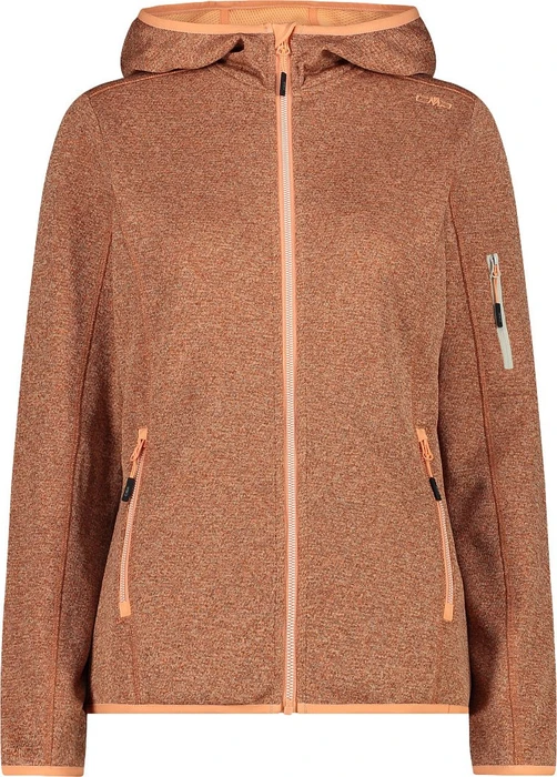 CMP Knit Tech Fleece Mesh Hoody Jacke (Damen)