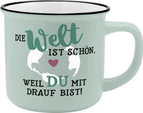 Sheepworld Kaffeebecher Die Welt ist schön 350ml