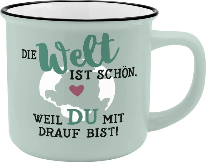 Sheepworld Kaffeebecher Die Welt ist schön 350ml