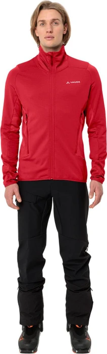 Vaude Monviso Fleece II Jacke rot (Herren)