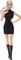 Mattel Barbie - Basics - Modell 2 mit blonden Haaren in Schwarzem Kleid und Gladiatorstiefeln Vorschaubild