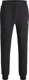 Jack & Jones Regular Fit Trainingshose lang schwarz (Herren)