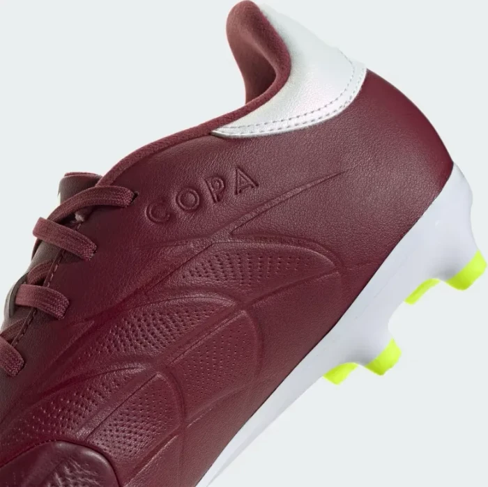 adidas Copa Pure II League FG shadow red/cloud white/team solar yellow 2