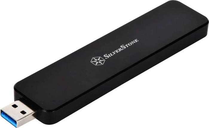 SilverStone MS09B, M.2 SSD, USB-A 3.1
