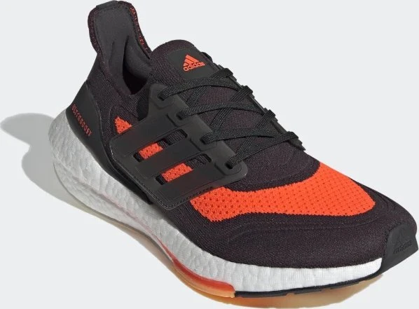 adidas Ultraboost 21 carbon/core black/solar red (Herren)