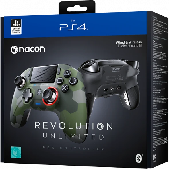 Nacon Revolution Unlimited Pro Controller camo green (PS4/PC)