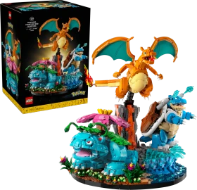 LEGO Pokémon - Bisaflor, Glurak und Turtok