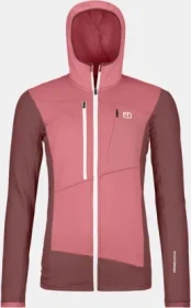 Ortovox Fleece Grid Hoody Funktionsjacke mountain rose (Damen)