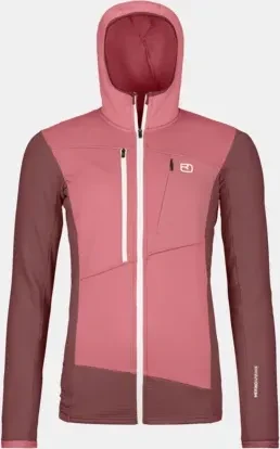 Ortovox Fleece Grid Hoody Funktionsjacke mountain rose (Damen)
