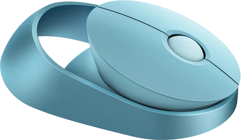 Rapoo Ralemo Air 1 Multi-mode Wireless Charging Mouse blau, USB/Bluetooth