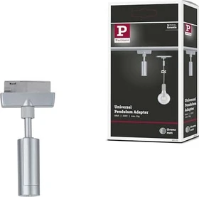 Paulmann URail Schienensystem-Komponente Pendel-Adapter universal chrom matt